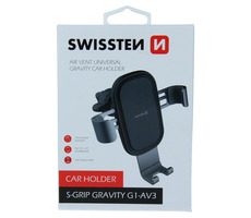 Uchwyt Swissten S-GRIP G1-AV3/GRAVITY do wentylacji samochodowej