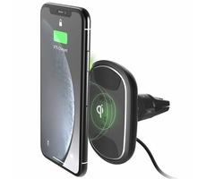 iOttie iTap Wireless 2 Magnetyczny uniwersalny uchwyt do szybkiego ładowania z mocowaniem wentylacyjnym, czarny