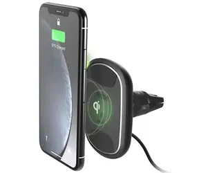 iOttie iTap Wireless 2 Magnetyczny uniwersalny uchwyt do szybkiego ładowania z mocowaniem wentylacyjnym, czarny