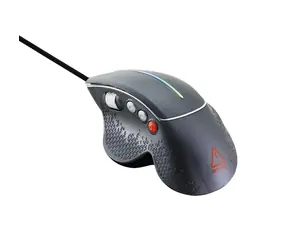 Canyon Apstar szary / Mysz optyczna do gier / 6400 DPI / 6 przycisków / Podświetlenie RGB / USB / 1,65 m