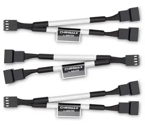 Noctua NA-SYC1 biały (chromax) / kabel Y / 2x 4-Pin PWM (F) / 1x 4-Pin PWM (M) / długość 115 mm / zestaw 3 szt.