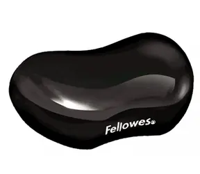 Fellowes CRYSTAL Podkładka żelowa pod nadgarstek czarna