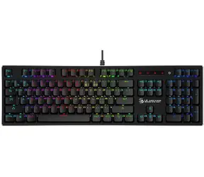 A4Tech BLOODY B820R Czarny / Mechaniczna klawiatura do gier / RGB / LK Optic Red / CZ / USB / 1,8 m