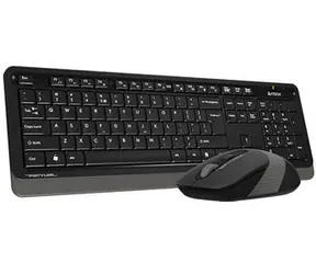 A4Tech FSTYLER FG1010 szary / Bezprzewodowa klawiatura + mysz / 2,4 GHz / USB
