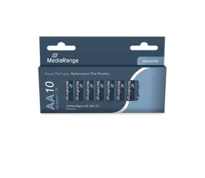 Baterie MediaRange Premium Mignon AA 1,5V Alkaliczne 10 szt 