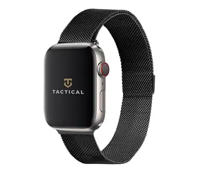 Magnetyczny metalowy pasek Tactical 351 Loop do Apple Watch 4 (44 mm), czarny