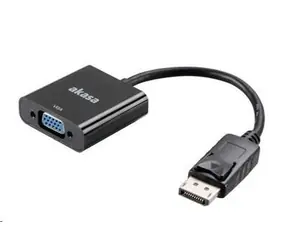 Adapter Akasa DisplayPort na VGA 20cm