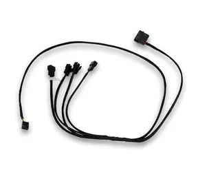 EKWB EK- Rozgałęźnik Cable 4-wentylatorowy PWM przedłużony / widełki / długość 800 mm