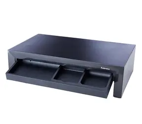Fellowes Designer Suites Stojak na monitor czarny / wielofunkcyjny / nośność 18,1 kg