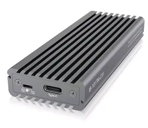 Icy Box IB-1817M-C31 / pudełko zewnętrzne na M.2 PCIe NVMe SSD / USB 3.1 gen2 Type-C / aluminium