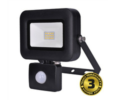 Reflektor LED Solight WM-10WS-L PRO z czujnikiem 10W / 850lm / 5000K / IP44