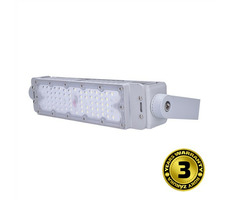 Solight WM-50W-PP zewnętrzny reflektor LED Pro+2 50W / 6500lm / 5000K / IP65 szary