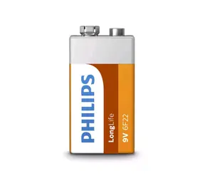 Bateria Philips 9V LongLife chlorek cynku - 1szt