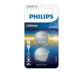 Bateria Philips CR2032 - 2 szt