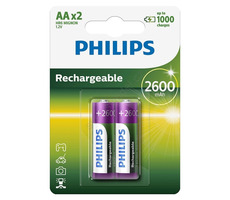 Akumulator Philips AA 2600mAh, NiMH - 2 szt