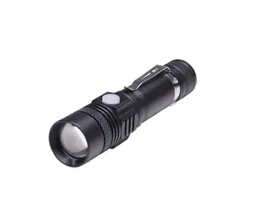Latarka akumulatorowa LED Solight WN33 z mocowaniem cyklopowym / 400lm / Focus / Li- ION / USB