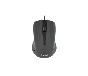 YENKEE Suva czarna / Mysz optyczna / 1000 DPI / 3 przyciski / USB / 1,25 m