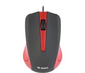 YENKEE Suva czerwona / Mysz optyczna / 1000 DPI / 3 przyciski / USB / 1,25 m