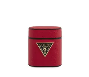 Etui Guess Saffiano do Apple Airpods 1 i 2 czerwone