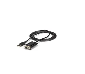 Adapter StarTech USB-A na RS232 DB9 1,7 m czarny