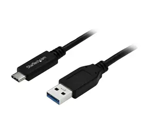 Kabel StarTech USB-C na USB-A (3.0) 1 m czarny / 5Gbs
