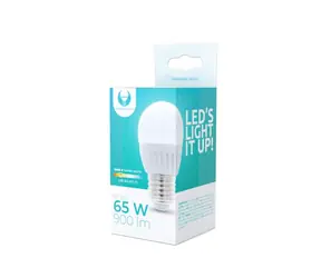 Żarówka LED Forever G45 E27 10W (biała ciepła) / 900 lm / 3000K