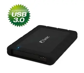 Fantec AluPro U3 czarna / ramka na dysk twardy 2,5" / SATA / USB 3.0 