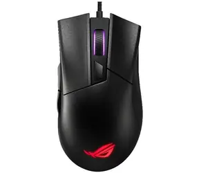 Asus ROG GLADIUS II CORE czarny / Mysz optyczna do gier / 6200dpi / USB / 2m