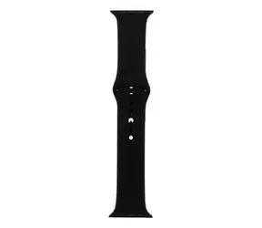 Silikonowy pasek Tactical 456 do Apple Watch 38 i 40 mm, czarny