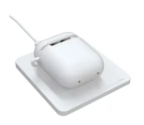 Terratec ADD Base biała / bezprzewodowa ładowarka do Apple AirPods / 5V / 1,5A