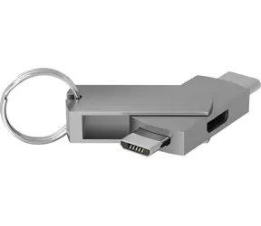 Adapter Terratec Connect C600 USB-C / 1x Micro-USB (F) / 1x Micro-USB (M) / 1x USB-C (M)