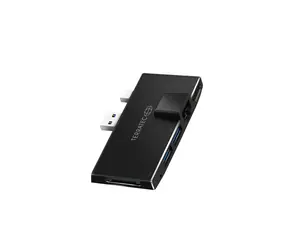 Terratec Connect Pro2 / adapter dokujący do Microsoft Surface Pro / 1xHDMI / 2x USB-A 3.0 / 1x GLAN / czytnik SD i Micro-SD