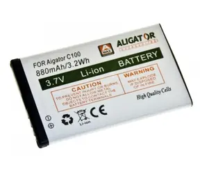 Akumulator Aligator C100 do V710 i C100 / Li- ION / 800 mAh / oryginał