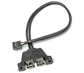 Reduktor ASRock USB 2.0 (9-pin) na 2 x USB 2.0 / do DeskMini 310