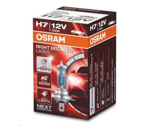 OSRAM H7 NIGHT Breaker LASER 12V 55W - 2szt / Żarówka samochodowa / PX26d