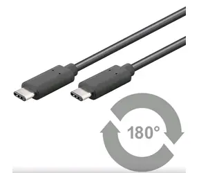 Kabel połączeniowy PremiumCord USB 3.1 złącze C męskie - USB 3.1 złącze C męskie 0,5m