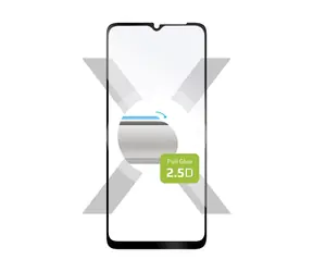 FIXED Full-Cover Ochronne szkło hartowane do Samsung Galaxy A32 5G czarne / klejenie na całym wyświetlaczu 