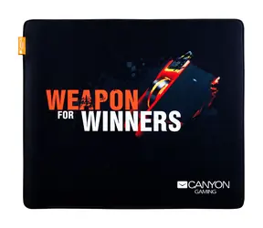 Canyon CND-CMP5 Podkładka pod mysz gamingową czarna / 350 x 250 mm