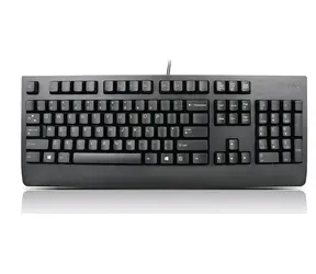 Lenovo Preferred Pro II czarny / klawiatura przewodowa / układ CZ / 1x USB-A 2.0 / kabel 2m