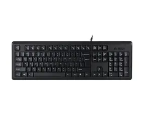 A4Tech KR-92 US Czarny / Klawiatura przewodowa / US / USB / 1,5 m