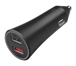 Port ładowarka samochodowa USB XIAOMI Mi 37W / 2x USB-A / 20V / 3A