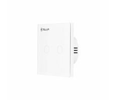 Przełącznik SMART WiFi Tellur 2 porty biały / 1800 W / 10 A