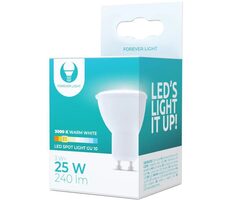Żarówka Forever LED GU10 3W / 4500K / 245 lm / neutralna biel