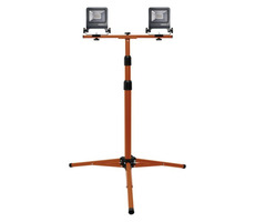 LEDVANCE WORKLIGHT 2x20W 840 STATYW / Reflektor budowlany LED / IP65 / 3600 lm / zimny biały