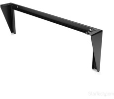 StarTech RK119WALLV Czarny / 1U 19-calowy stalowy pionowy uchwyt ścienny