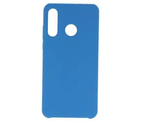 Silikonowe etui Swissten LIQUID do Huawei P40 LITE niebieskie