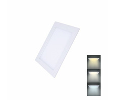 Minipanel LED Solight CCT sufitowy 6W kwadrat / 450lm / 3000K / 4000K / 6000K