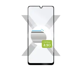 FIXED szkło hartowane ochronne na całą powierzchnię do Samsung Galaxy A32 4G czarne / klejenie na całym wyświetlaczu