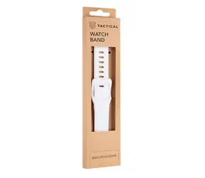 Tactical silikonowy pasek 792 z klamrą do Apple Watch 38 i 40 mm, biały