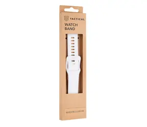 Tactical silikonowy pasek 797 z klamrą do Apple Watch 42 i 44 mm, biały